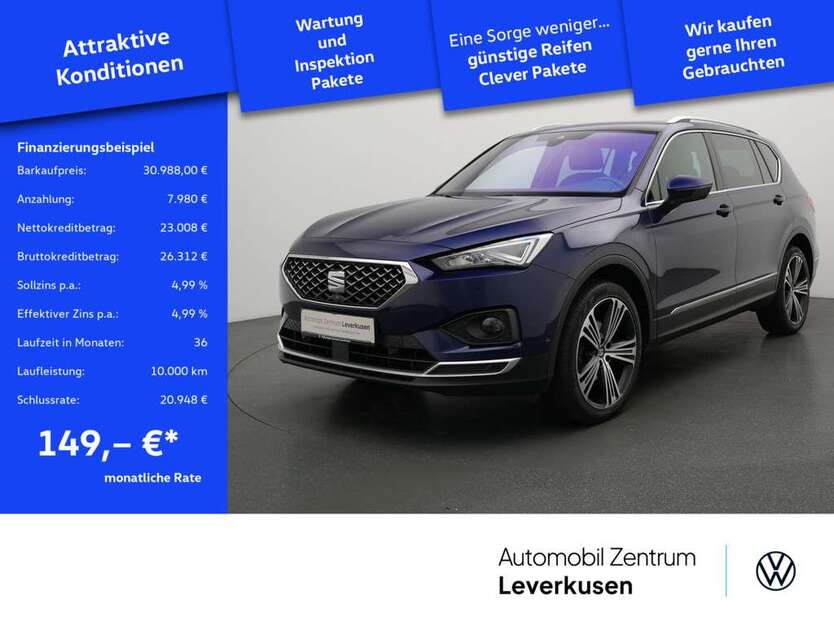 Seat Tarraco 72.742 km 30.988 € Leverkusen 51379