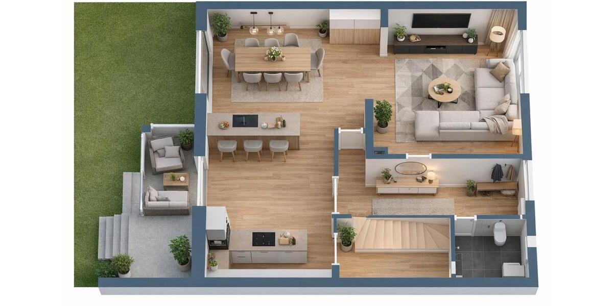 Reihenhaus Neuss Augustinusviertel - 6 Zimmer, 147 m&sup2;, 498.000&euro; | Angebot:26625641