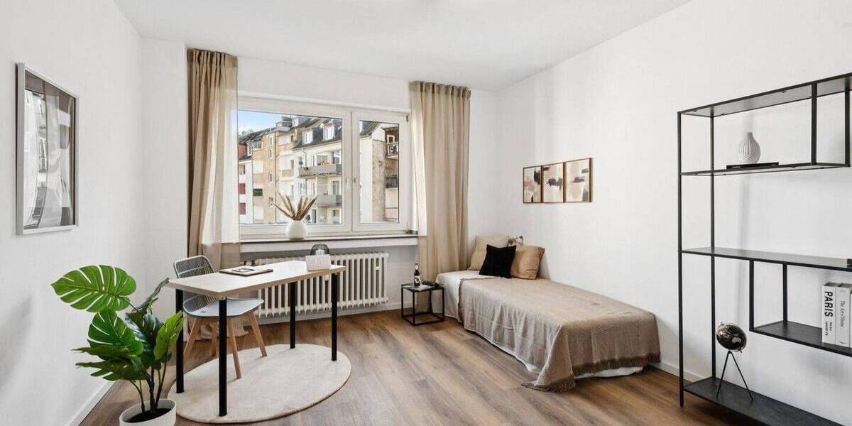 Etagenwohnung Düsseldorf Pempelfort - 3 Zimmer, 90 m&sup2;, 448.000&euro; | Angebot:26036995