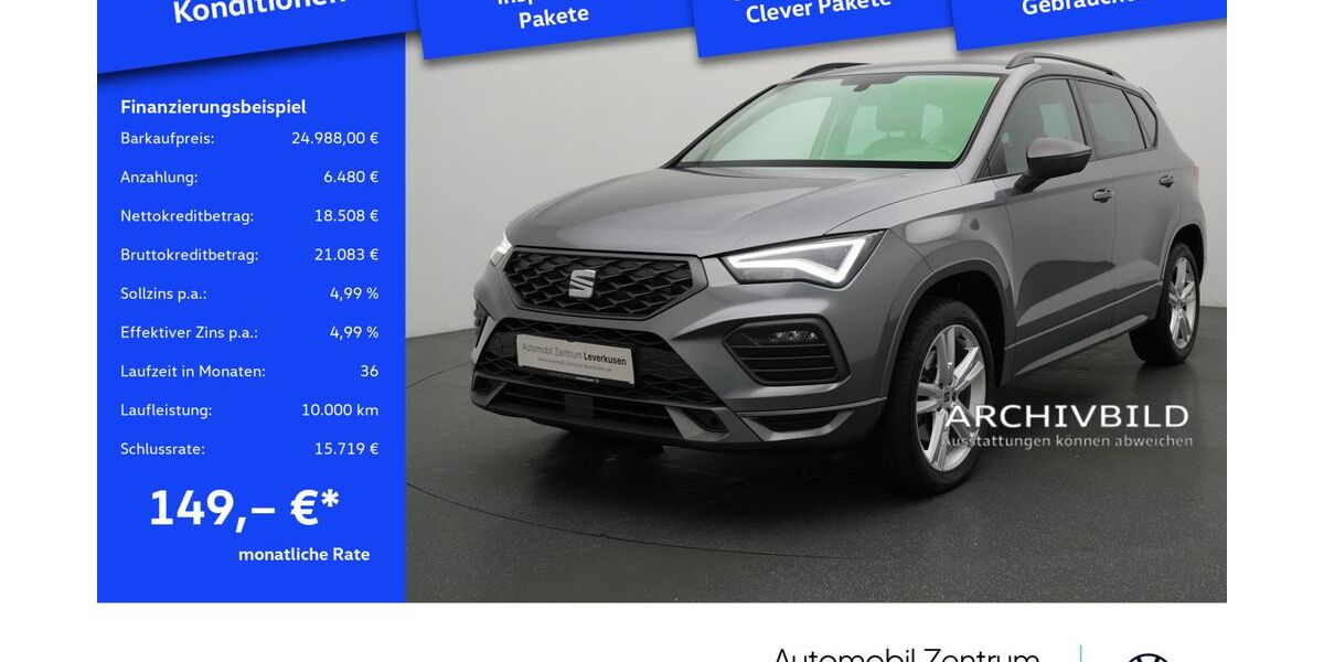 Seat Ateca 77.826 km 24.980 &euro; Leverkusen 51379