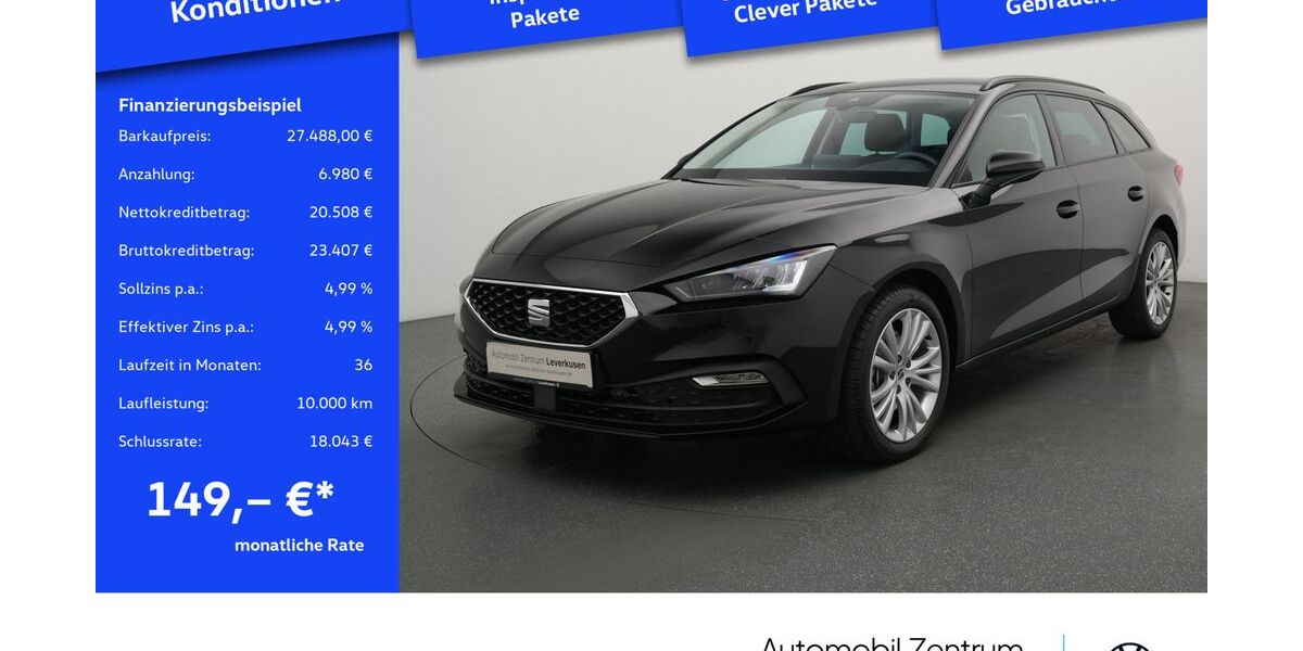 Seat Leon 23.021 km 27.488 &euro; Leverkusen 51379
