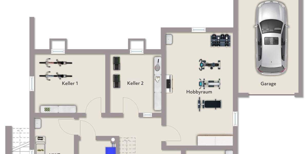 Einfamilienhaus Leverkusen Bürrig - 5 Zimmer, 150 m&sup2;, 549.000&euro; | Angebot:24460014