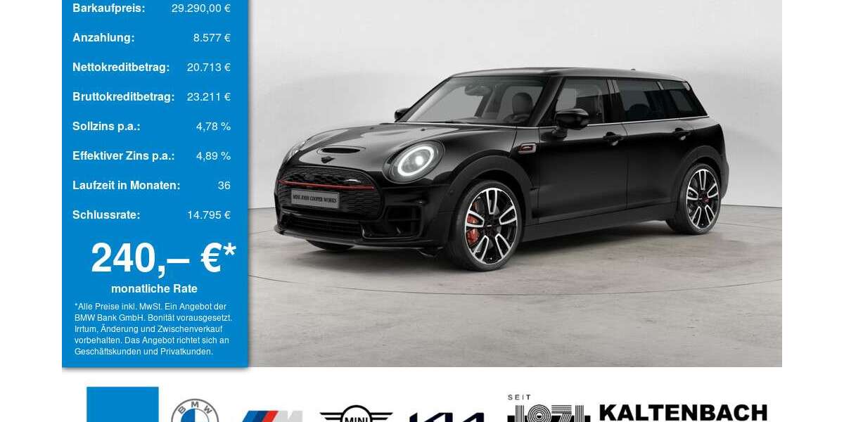 Mini John Cooper Works Clubman 65.951 km 29.290 &euro; Overath-Vilkerath 51491