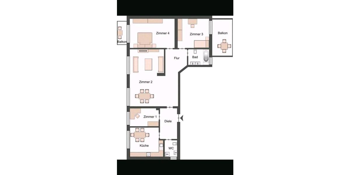 Erdgeschoßwohnung Köln Nippes - 4 Zimmer, 117 m&sup2;, 530.000&euro; | Angebot:20150230