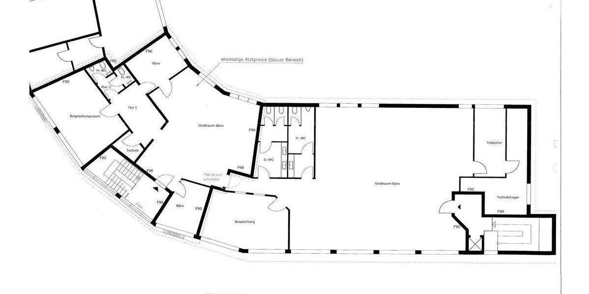 Gewerbeobjekt Ratingen Zentrum - 9 Zimmer, 380 m&sup2;, 3.525&euro; | Angebot:24670370