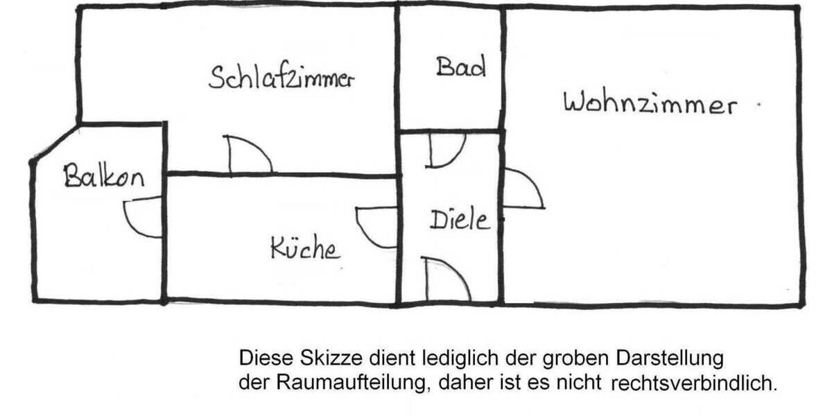 Etagenwohnung Düsseldorf Derendorf - 2 Zimmer, 56 m&sup2;, 675&euro; | Angebot:24775553
