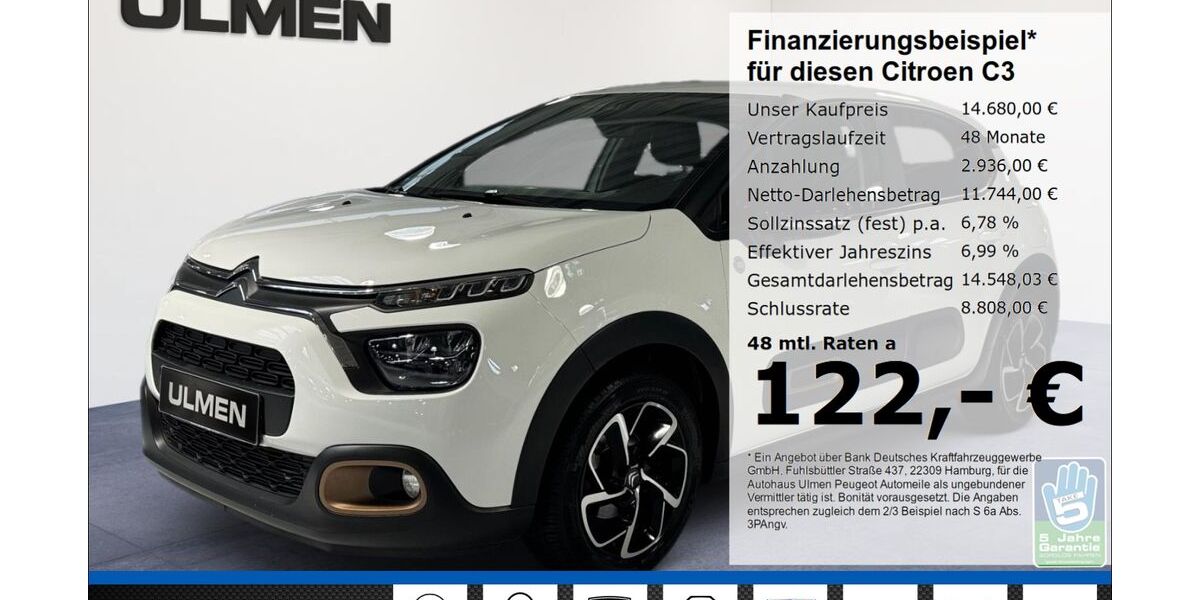 Citroen C3 17.416 km 13.990 &euro; Düsseldorf 40233