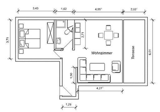 Dachgeschoßwohnung Köln Nippes - 2 Zimmer, 53 m&sup2;, 314.000&euro; | Angebot:27442517