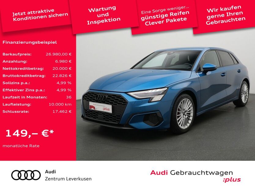 Audi A3 113.300 km 25.480 € Leverkusen 51373