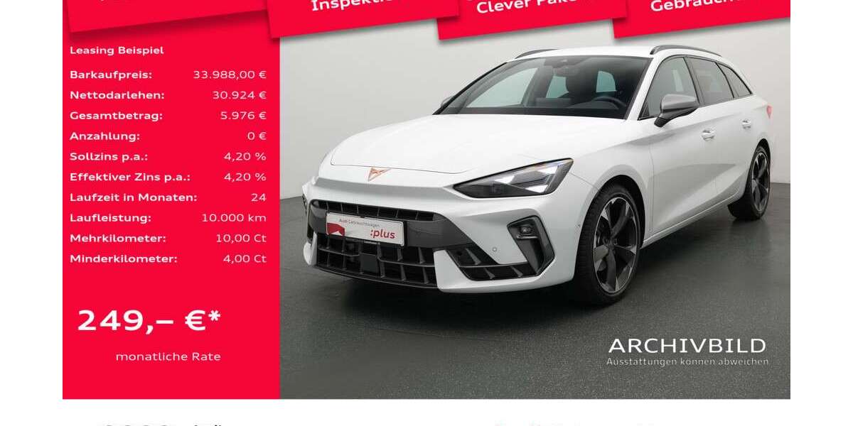 Cupra Leon 18.022 km 33.988 € Leverkusen 51373