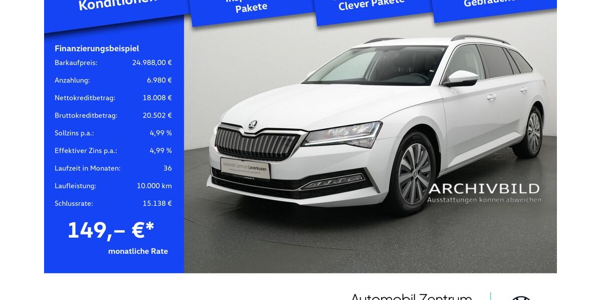 Skoda Superb 62.030 km 24.988 &euro; Leverkusen 51379