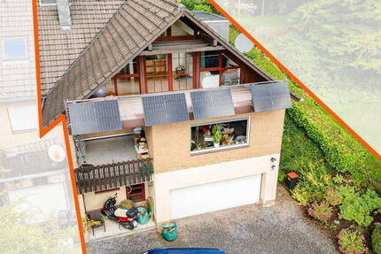 Stadtnah im Grünen - großes Haus mit Garten, Galerie und Doppelgarage