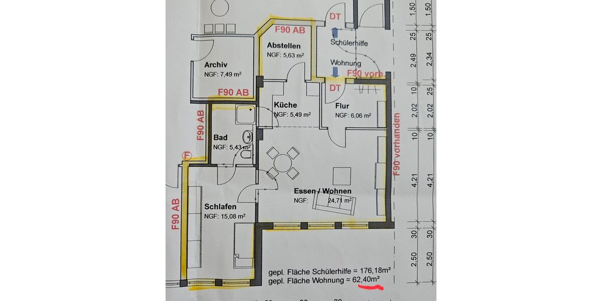 Wermelskirchen - barierrefreie, gemütliche 2-Zi-Wohnung, zentral gelegen zu vermieten - 1- Wermelskirchen | Angebot:24837813