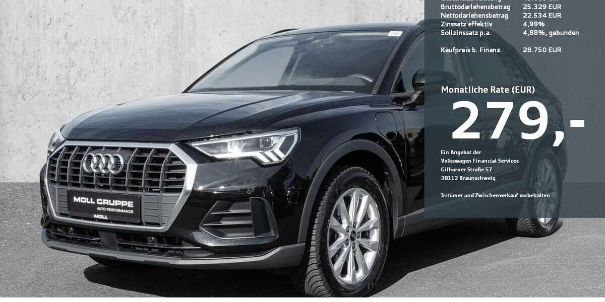 Audi Q3 60.832 km 28.750 € Düsseldorf 40474