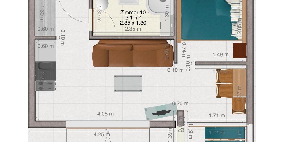 Etagenwohnung Remscheid - 1 Zimmer, 31 m&sup2;, 82.000&euro; | Angebot:26826775