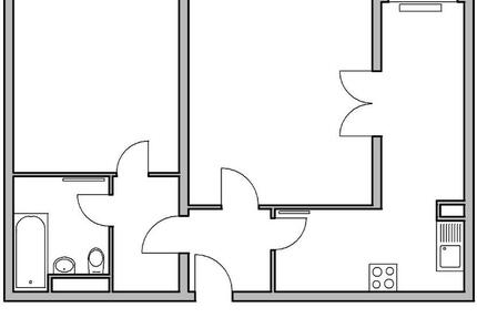 Wohnung Ratingen Tiefenbroich - 2 Zimmer, 65 m&sup2;, 709&euro; | Angebot:26478014