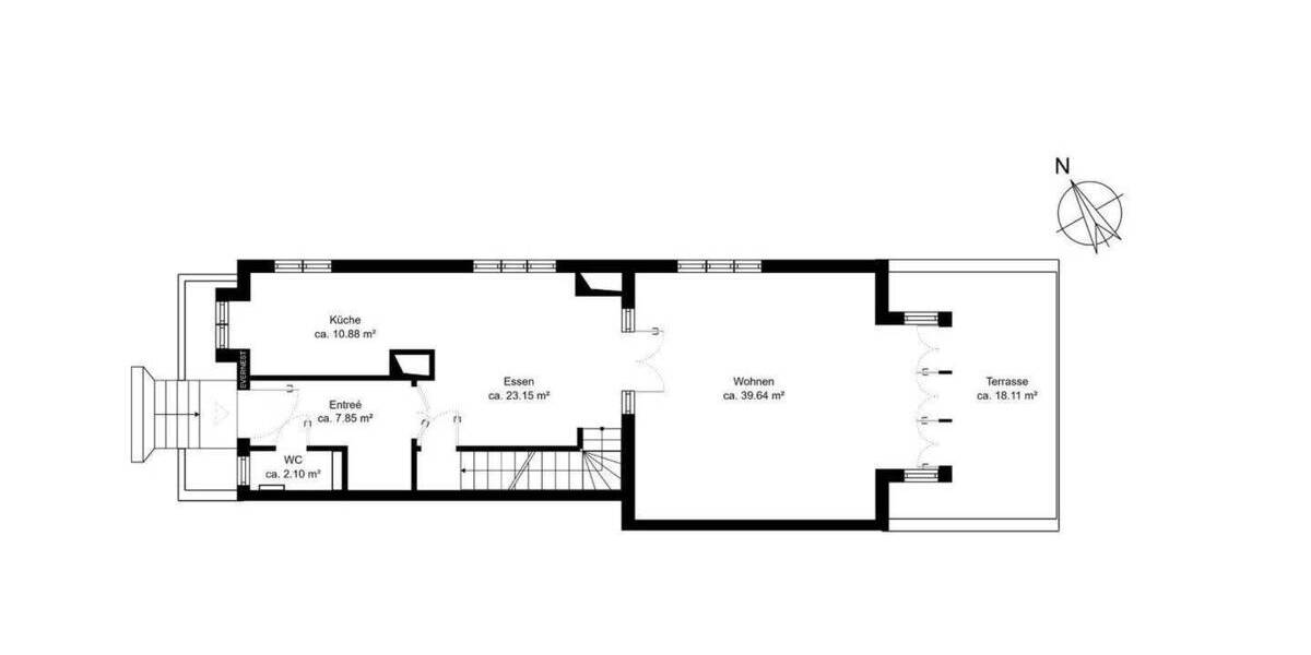 Reihenendhaus Düsseldorf Heerdt - 5 Zimmer, 220 m&sup2;, 1.790.000&euro; | Angebot:24156259