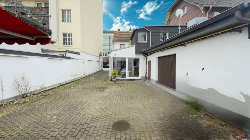 Wohn- und Geschäftshaus mit Baugenehmigung & Entwicklungspotenzial in 1A-Lage - Wohn- & Geschäftshaus Leverkusen Wiesdorf | Angebot:26579639