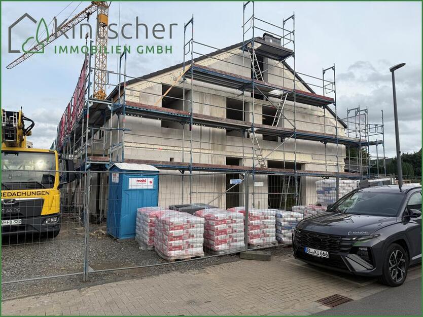 Zur Miete: Moderne Doppelhaushälfte - 2025 bezugsfertig - mit Garten - Carport in Odenthal-Blecher