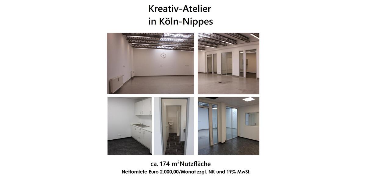 Kreativ-Atelier in Köln-Nippes - Gewerbeobjekt Köln Nippes | Angebot:24592685