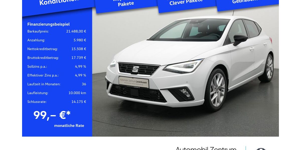 Seat Ibiza 12.528 km 21.488 &euro; Leverkusen 51379