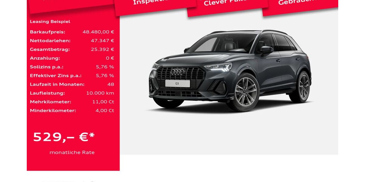 Audi Q3 2.000 km 48.480 &euro; Leverkusen 51373