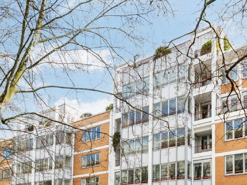 Penthouse-Masionette - Büro mit Domblick