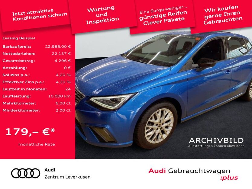 Seat Ibiza 16.479 km 22.988 € Leverkusen 51373
