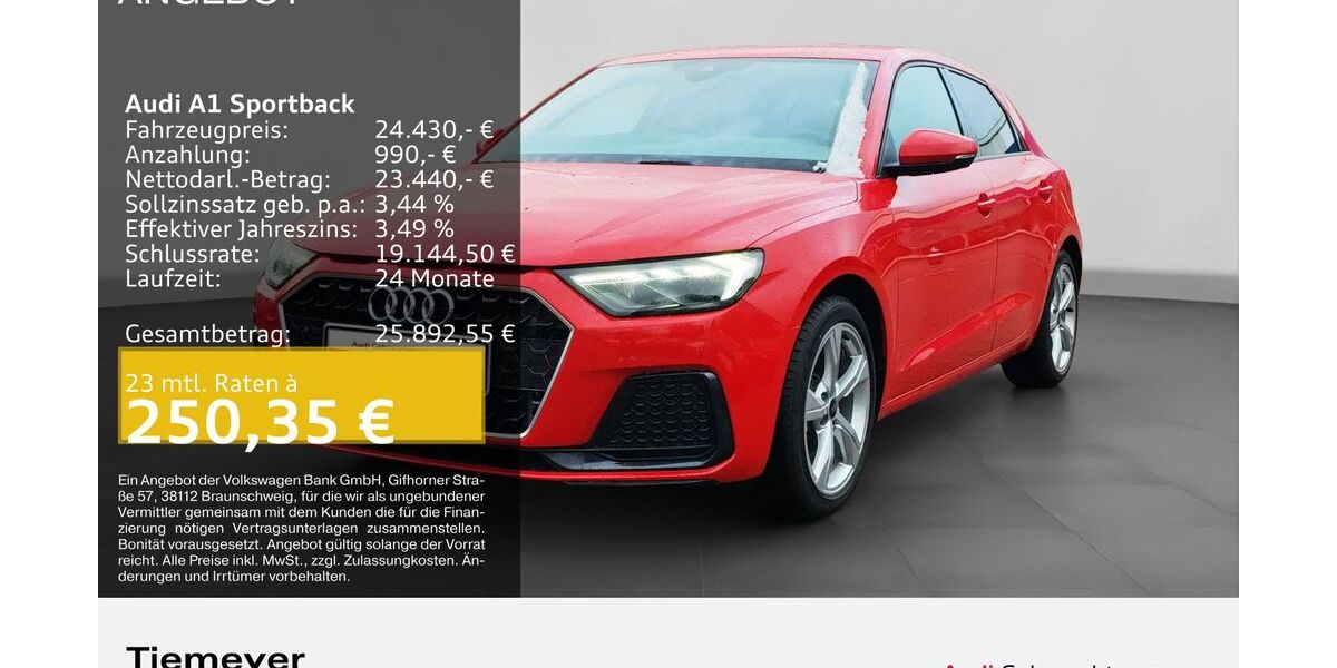 Audi A1 5.114 km 24.190 &euro; Remscheid 42897