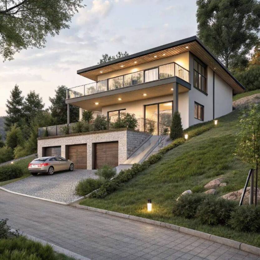 Positiver Bauvorbescheid für Doppelhaus