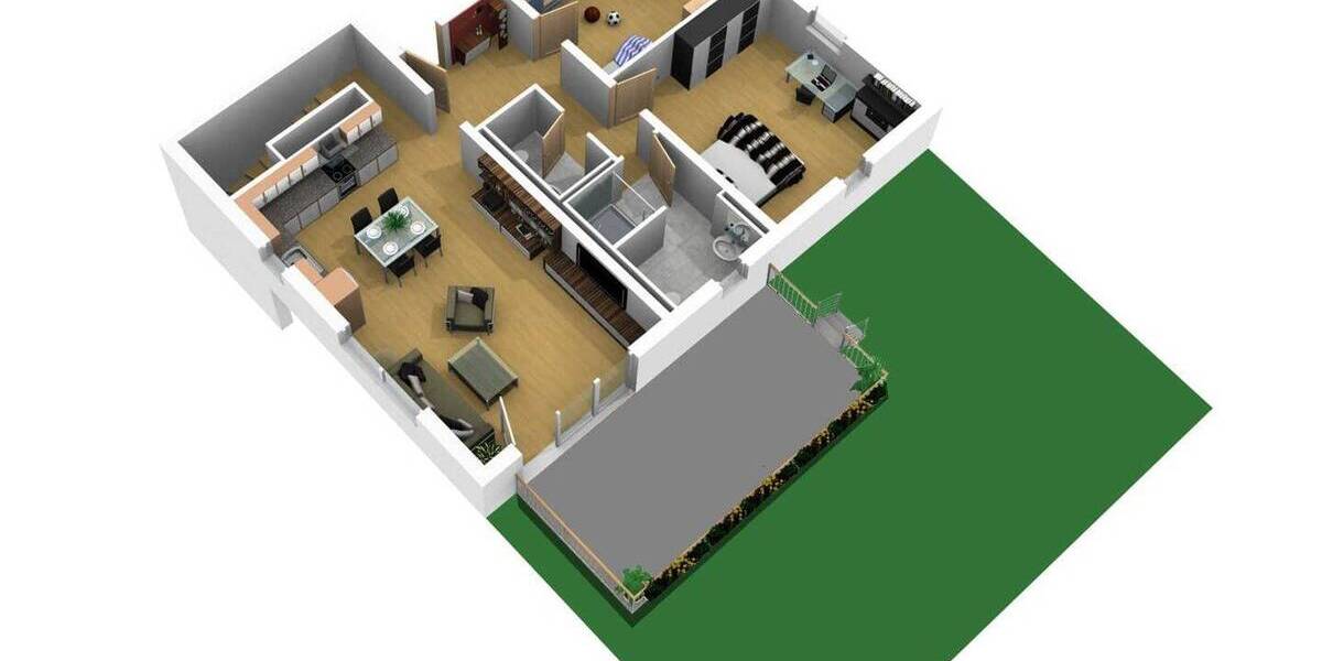 Etagenwohnung Köln Merheim - 4 Zimmer, 92 m&sup2;, 668.000&euro; | Angebot:22046362