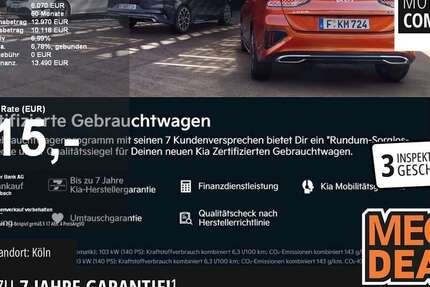 Kia Stonic 54.708 km 13.490 &euro; Köln 50968