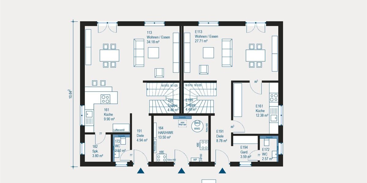 Modernes Zweifamilienhaus in Köln - Individueller Wohntraum im Generationenhaus - Zweifamilienhaus Köln Nippes | Angebot:27632128