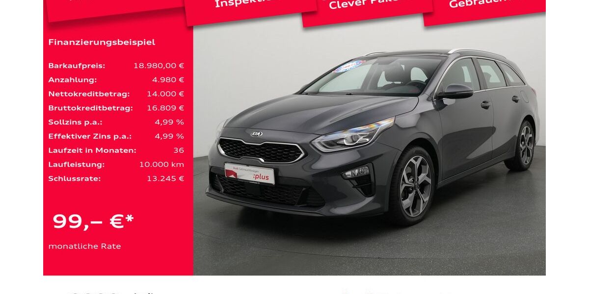 Kia ceed Sportswagon 93.245 km 18.980 € Leverkusen 51373