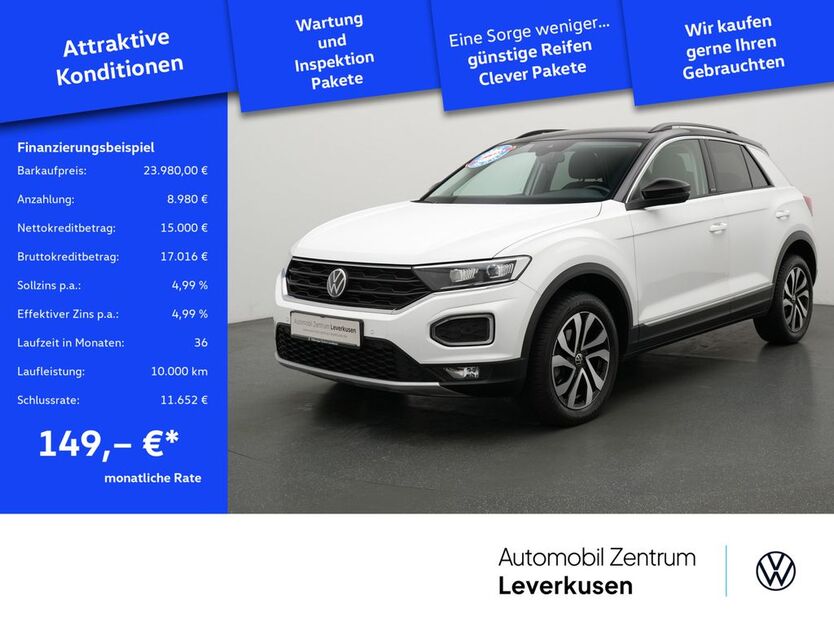 VW T-Roc 37.235 km 23.980 € Leverkusen 51379