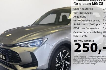 MG ZS 1.589 km 23.490 &euro; Düsseldorf 40231