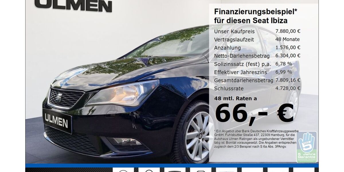 Seat Ibiza 71.800 km 7.880 &euro; Ratingen 40880
