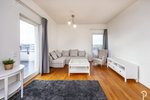 Wohnen in hochwertigem Ambiente mit internationalem Flair. Möblierte 2 Zimmer-Dachterrassen-Wohnung - Einfamilienhaus Düsseldorf Heerdt | Angebot:26645368