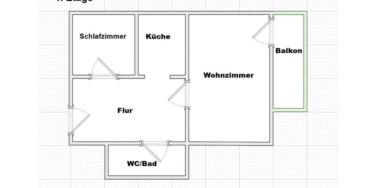 Etagenwohnung Köln Ehrenfeld - 2 Zimmer, 62 m&sup2;, 750&euro; | Angebot:24769218