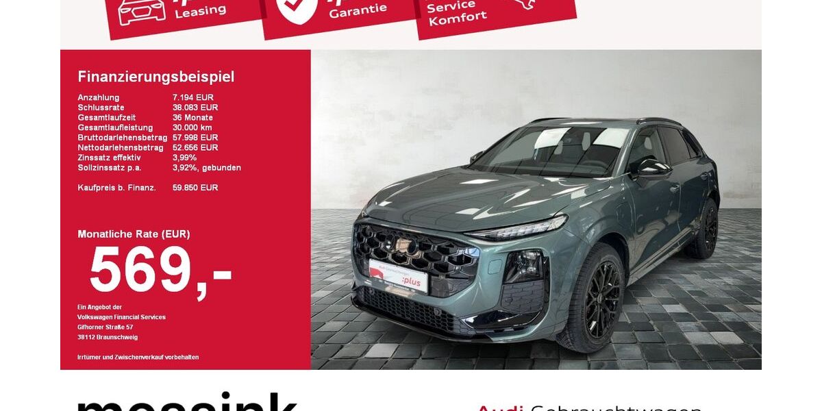 Audi Q3 3.000 km 58.850 &euro; Wermelskirchen 42929