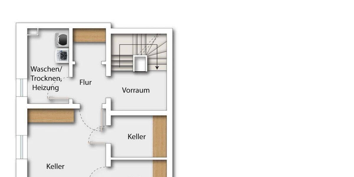 Reihenmittelhaus Hattingen Bredenscheid-Stüter - 3 Zimmer, 135 m&sup2;, 1.693&euro; | Angebot:23883876
