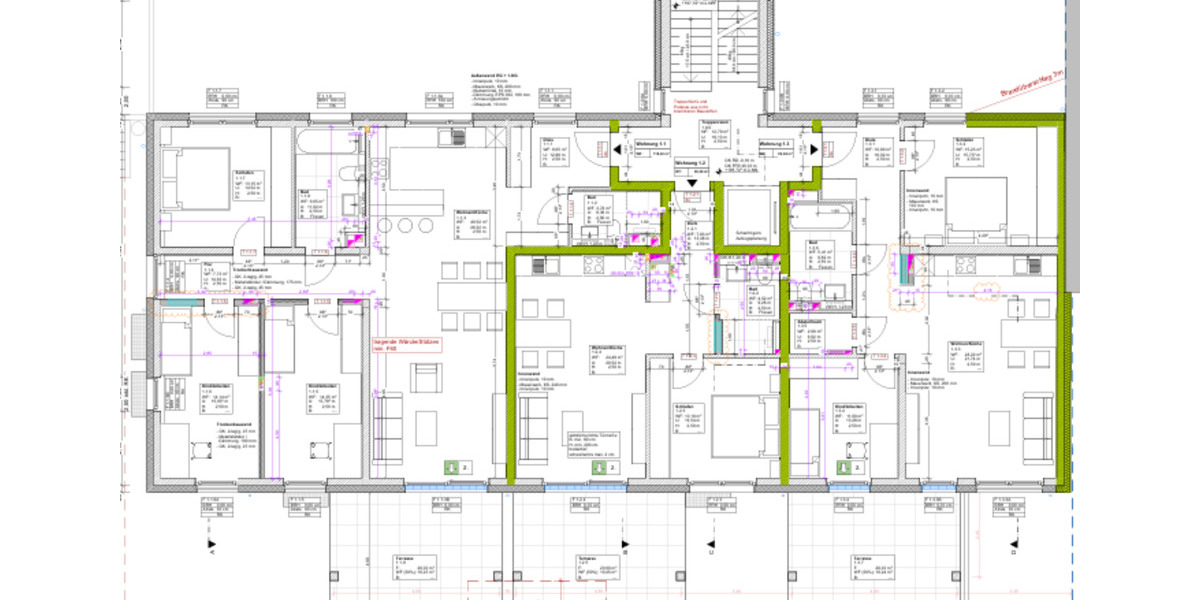 Etagenwohnung Velbert Pöthen - 4 Zimmer, 115 m&sup2;, 1.400&euro; | Angebot:24473957