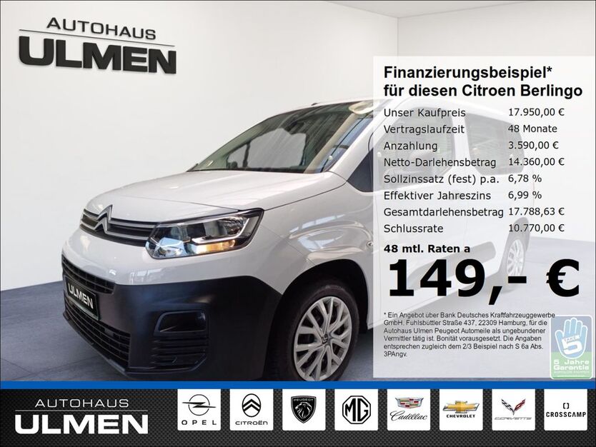 Citroen Berlingo 16.038 km 17.950 € Düsseldorf 40233
