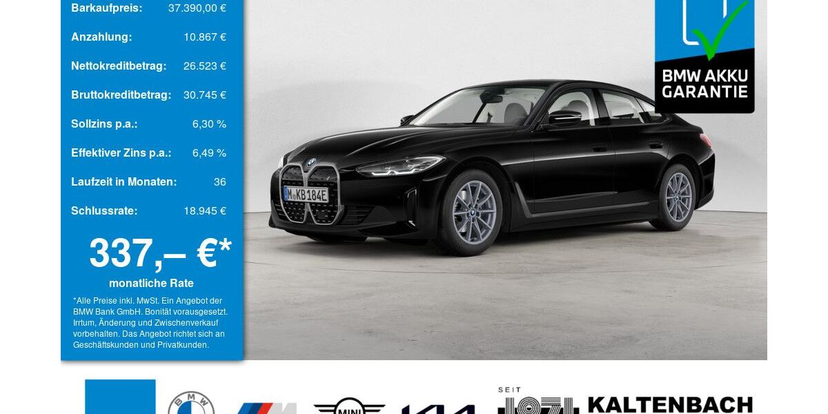 BMW i4 58.040 km 36.890 &euro; Remscheid 42897