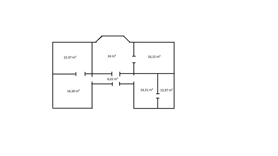 Etagenwohnung Wuppertal Gemarkung Langerfeld - 4 Zimmer, 105 m&sup2;, 168.000&euro; | Angebot:25649431