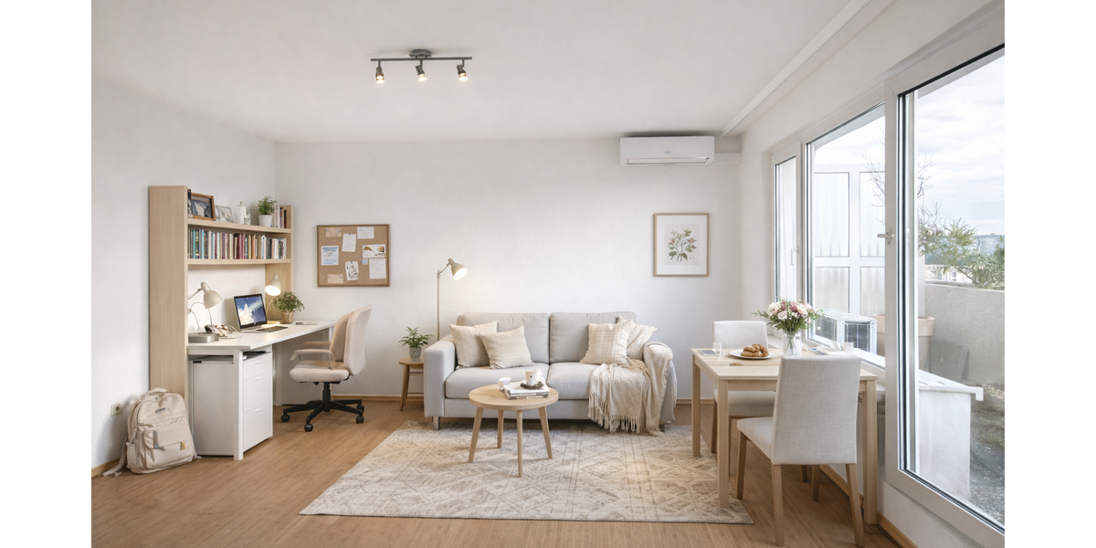 Etagenwohnung Düsseldorf Derendorf - 1.5 Zimmer, 45 m&sup2;, 249.000&euro; | Angebot:24889773