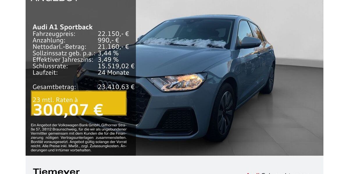Audi A1 14.374 km 21.980 &euro; Remscheid 42897