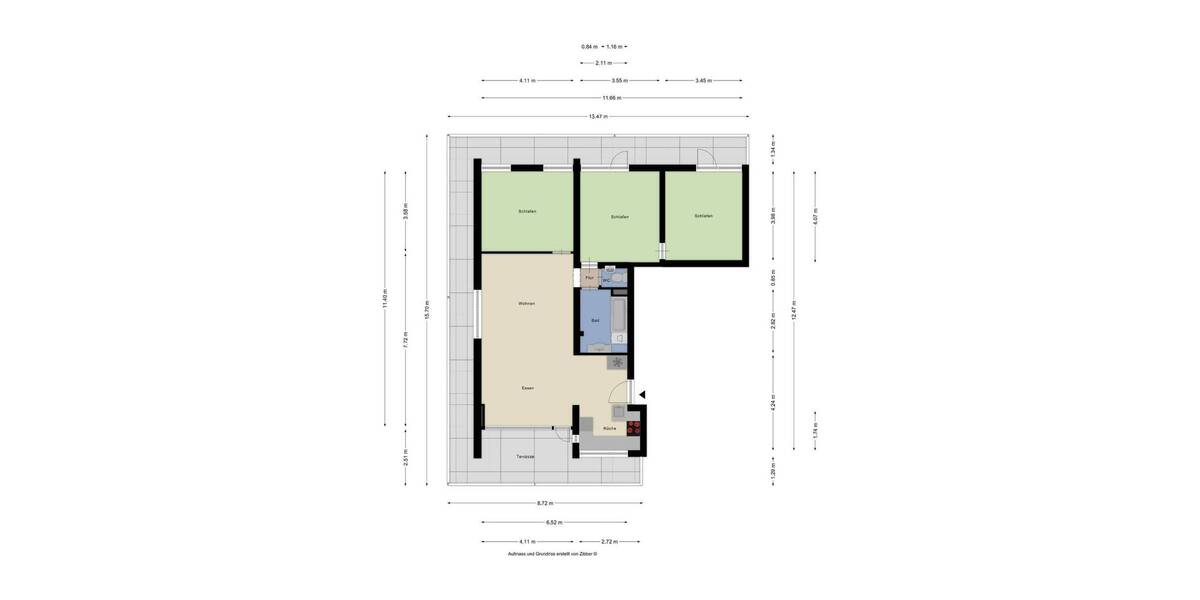 Etagenwohnung Düsseldorf Golzheim - 4 Zimmer, 104 m&sup2;, 489.000&euro; | Angebot:26596581