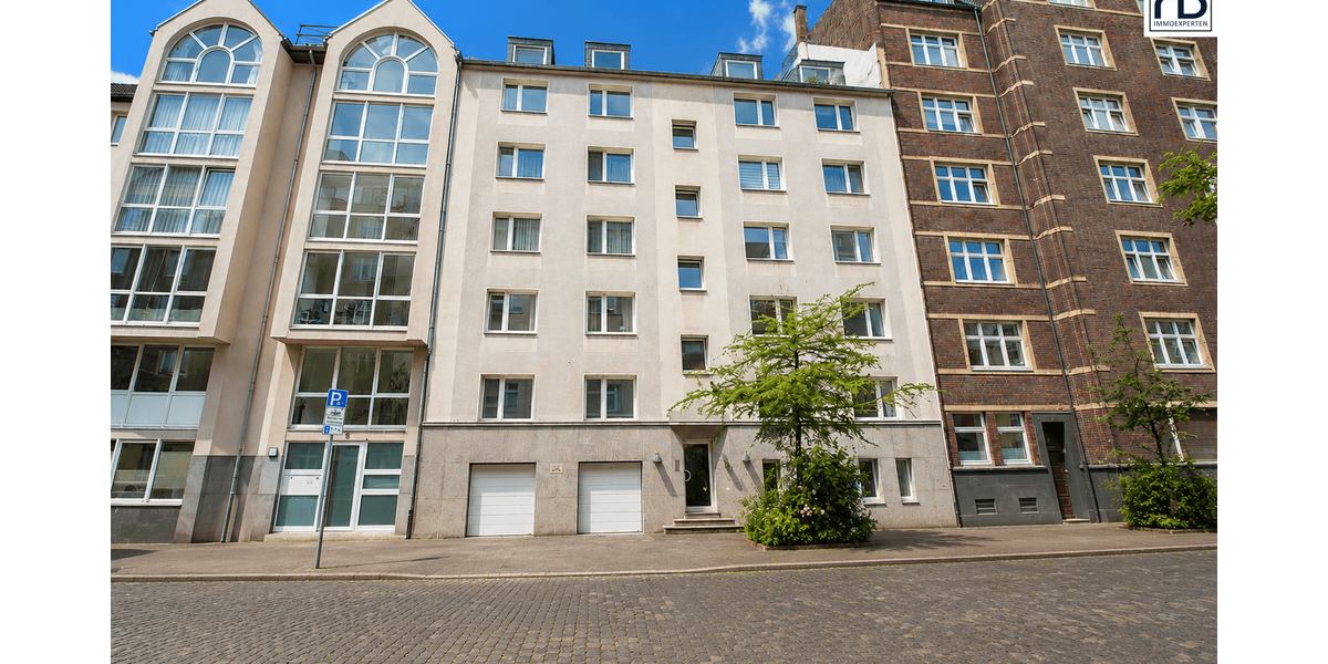 Etagenwohnung Düsseldorf Pempelfort - 3 Zimmer, 83 m&sup2;, 399.000&euro; | Angebot:27028613