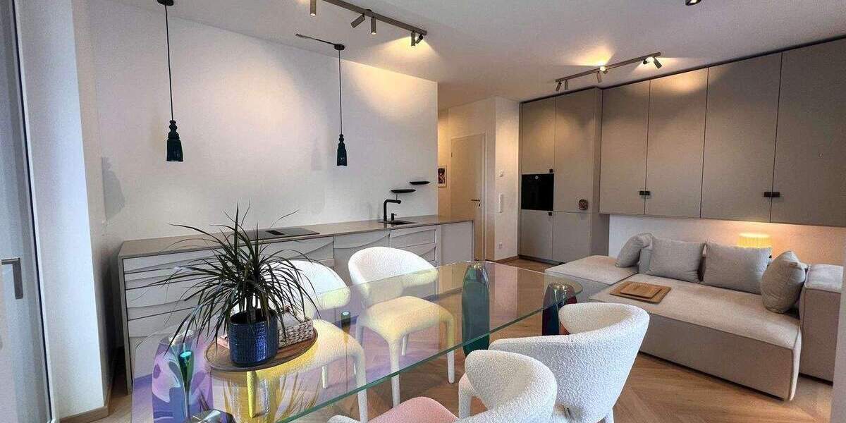 Etagenwohnung Düsseldorf Heerdt - 2 Zimmer, 55 m&sup2;, 1.400&euro; | Angebot:24500320